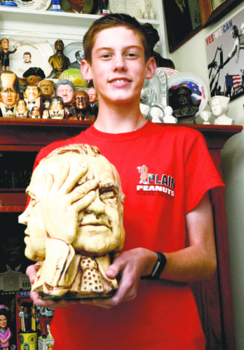 Niles teenager collects presidential memorabilia